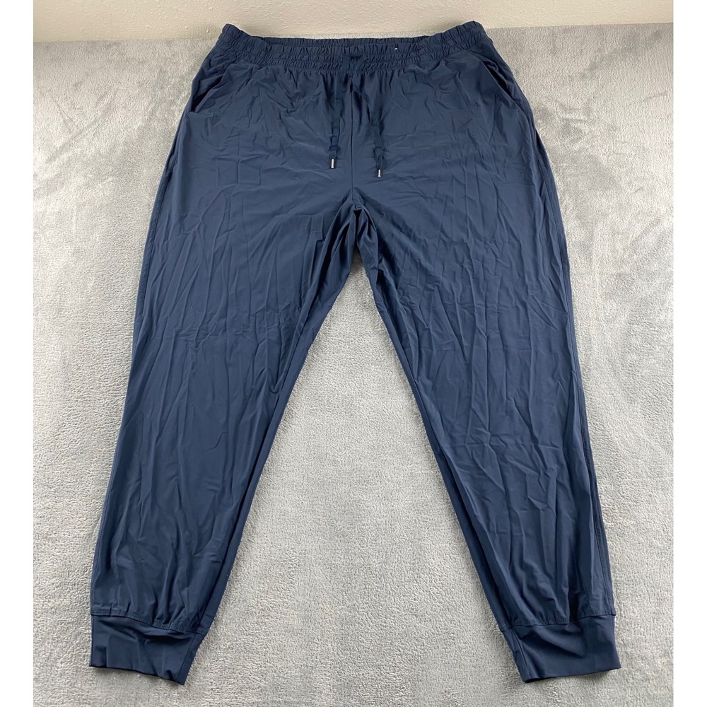 Old Navy SleekTech Go-Dry Joggers Navy Blue XXL Tall Women Active Pants